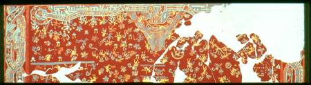 Rain god's Heaven, fresco of Tlalocan von Teotihuacan