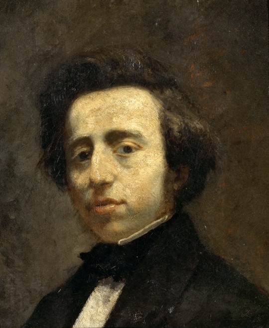 Porträt von Frédéric Chopin von Thomas Couture