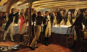 Before Copenhagen: The Ward Room of HMS Elephant, 1st April 1801 1898