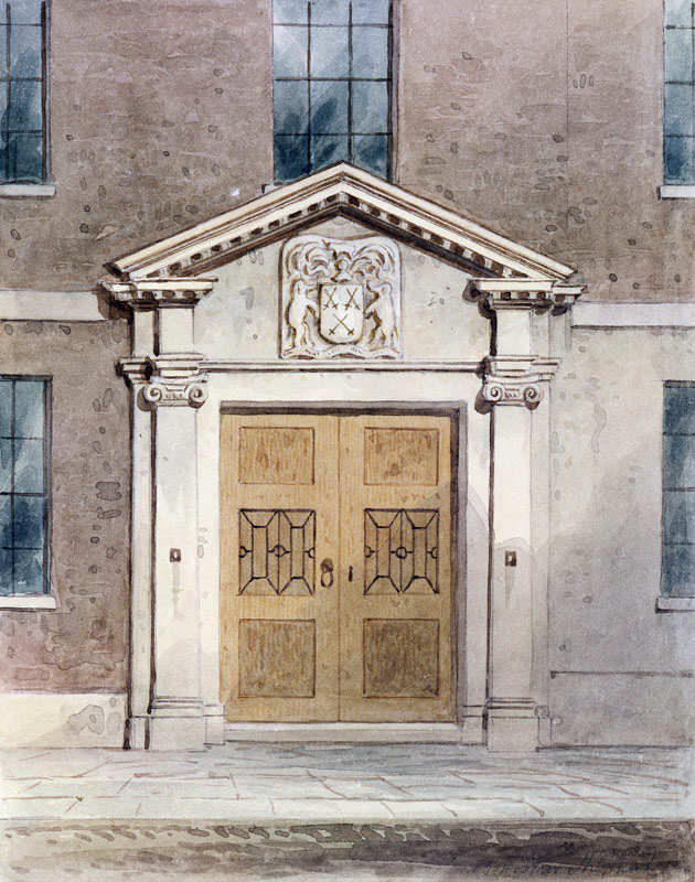 The Entrance to the Cutlers Old Hall von Thomas Hosmer Shepherd