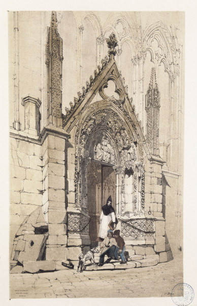 Paris, Notre-Dame, Porte Rouge von Thomas Shotter Boys