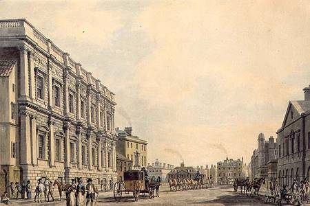 Whitehall with the Birmingham House von Thomas van der Wilt