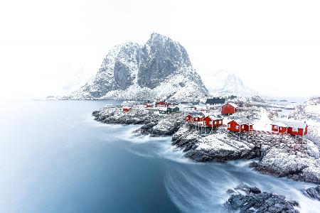 Hamnøy im Winter