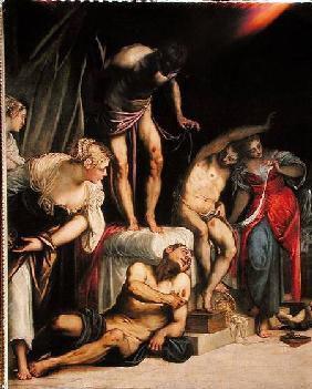 Saint Roch curing the Plague c.1560