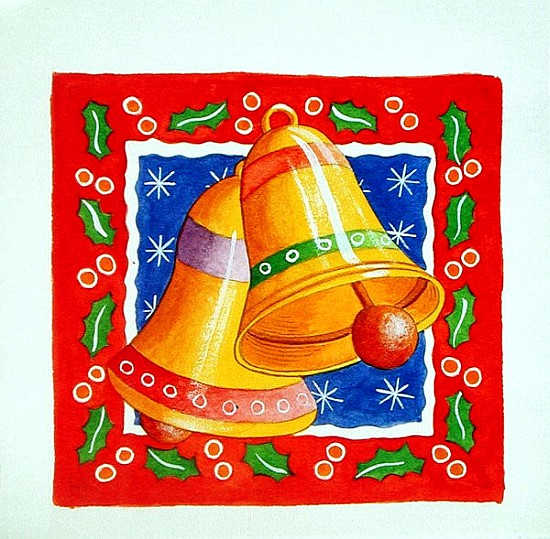 Jingle Bells, 2005 (w/c on paper)  von Tony  Todd