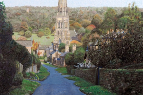 Edensor, Chatsworth Prak, Derbyshire von Trevor  Neal