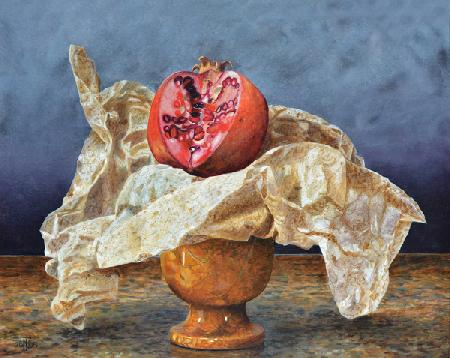 Pomegranate Still Life 2008