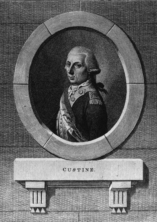 Armand de Custine von Unbekannter Künstler