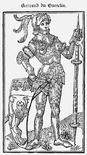 Bertrand du Guesclin (Aus Le Livre des faits de messire Bertrand du Guesclin) 1487