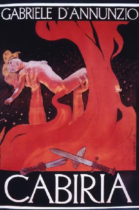 Filmplakat Cabiria 1914