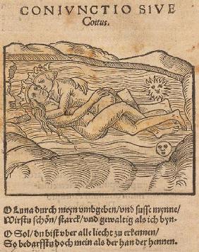 Illustration für Rosarium philosophorum sive pretiosissimum donum Dei 1550