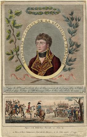 Napoleon Bonaparte als Erster Konsul der Französischen Republik 1802