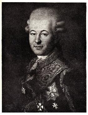 Porträt von Semjon Soritsch (1745-1799), Favorit der Kaiserin Katharina II.