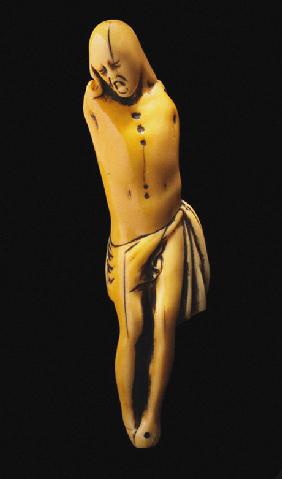 Netsuke: Jesus Christus am Kreuz