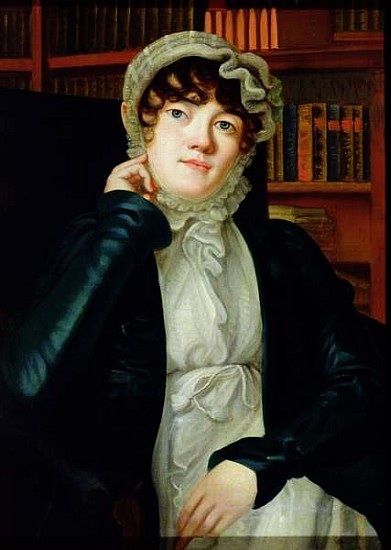 Portrait of Karolina Pavlova, c.1830 von Vassily Fyodorovich Binemann