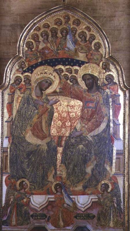 Coronation of the Virgin von Veneziano Caterino