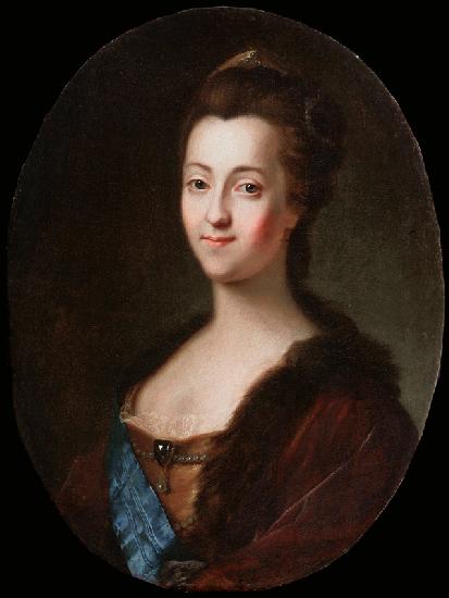 Porträt der Kaiserin Katharina II. (1729-1796)