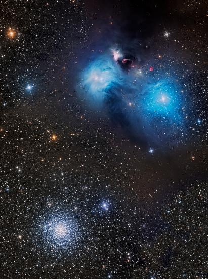 Blaue Augen und ein Lächeln - NGC 6726