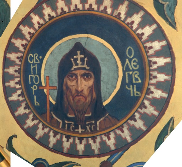 Heiliger Großfürst Igor II. Olgowitsch von Kiew von Viktor Michailowitsch Wasnezow