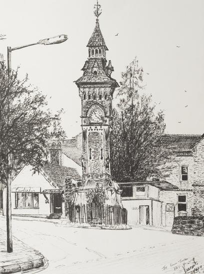 Clock Tower, Hay on Wye 2007