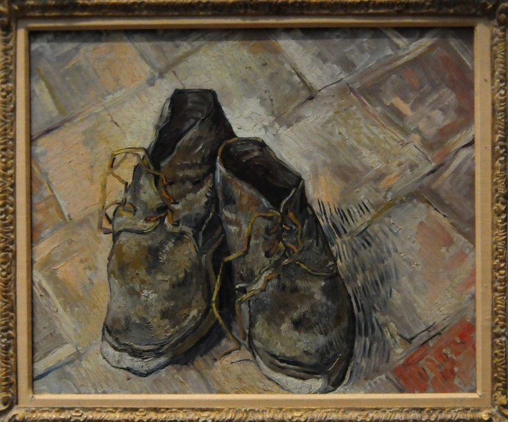 Schuhe - Vincent van Gogh als Kunstdruck oder Gemälde.