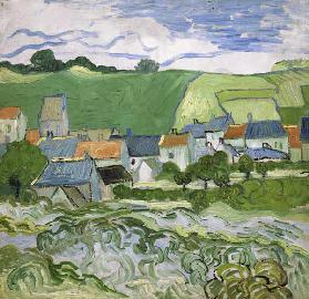 Blick auf Auvers 1890