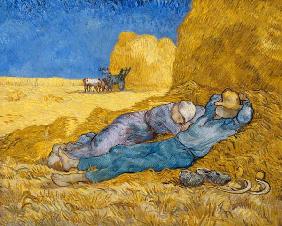 Mittagsrast - Vincent van Gogh