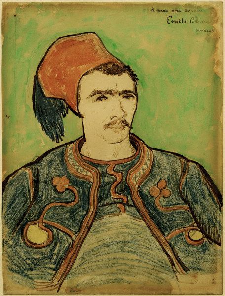 V.van Gogh, The Zouave / 1888 von Vincent van Gogh