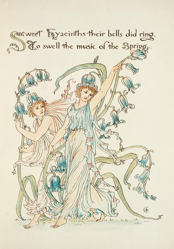 Hyazinthen von Walter Crane