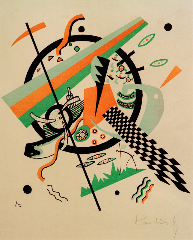 Kleine Welten IV von Wassily Kandinsky