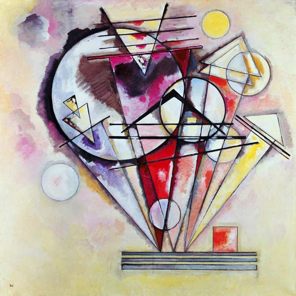 Auf Spitzen von Wassily Kandinsky