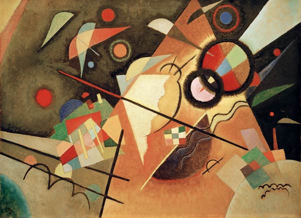 Gelbe Spitze von Wassily Kandinsky