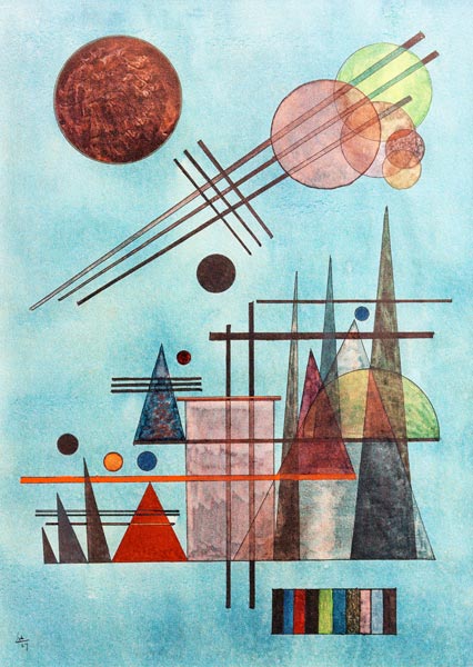 Quer und Hoch von Wassily Kandinsky