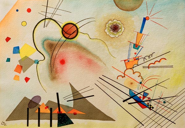 Aquarell Nr. 606 von Wassily Kandinsky