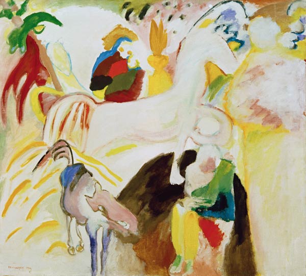 Pferde von Wassily Kandinsky