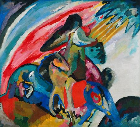 Improvisation 12 (Der Reiter) 1910