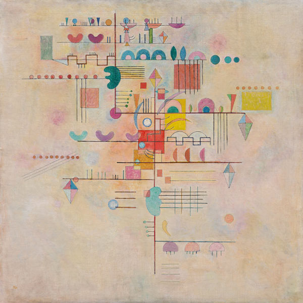 Zarter Aufstieg Montée gracieuse von Wassily Kandinsky