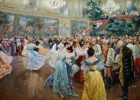 Hofball in Wien 1900