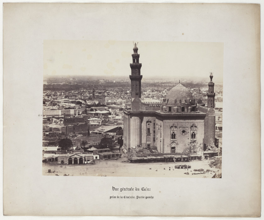 Caire: Vue générale du Caire prise de la Citadelle, Partie gauche, N. 8 von Wilhelm Hammerschmidt