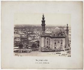 Caire: Vue générale du Caire prise de la Citadelle, Partie gauche, N. 8