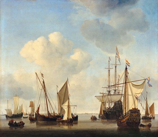 Willem van de Velde d.J. - alle Kunstdrucke & Gemälde bei KUNSTKOPIE.DE.