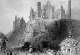 The Rock of Cashel, County Tipperary, Ireland, from 'Scenery and Antiquities of Ireland' by George V 20th