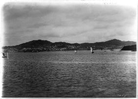 Wladiwostok - Panoramablick vom Hafen 1895