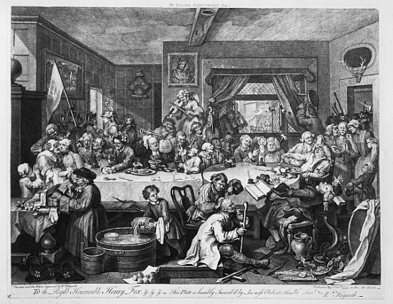 An Election Entertainment von William Hogarth