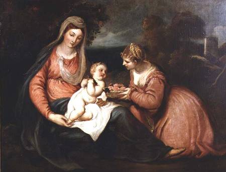 Holy Family von William II. Hilton