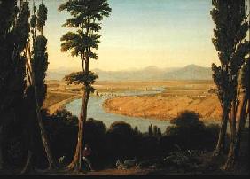 A View of the Tiber and the Roman Campagna from Monte Mario 1829