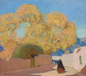 Canyon Drive, Santa Fe, um 1914 1914