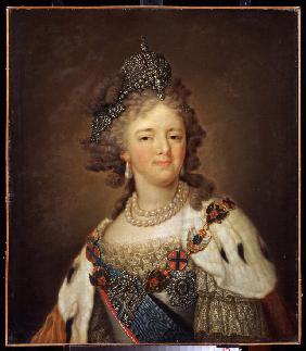 Porträt der Zarin Maria Feodorowna von Russland (Sophia Dorothea Prinzessin von Württemberg) (1759-1