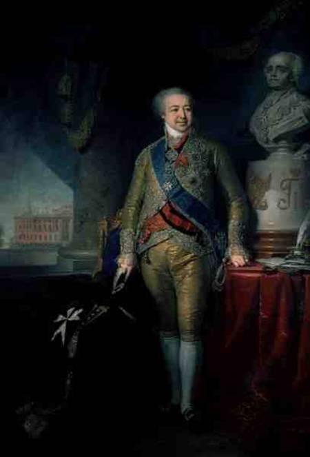 Portrait of Count Alexander Kurakin (1757-1825) von Wladimir Lukitsch Borowikowski