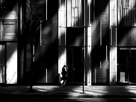 Getönte Schatten bei Ginza